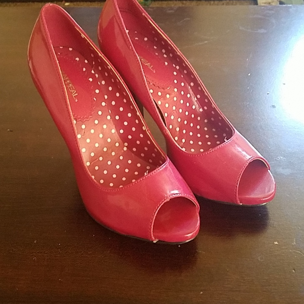 Pink heels